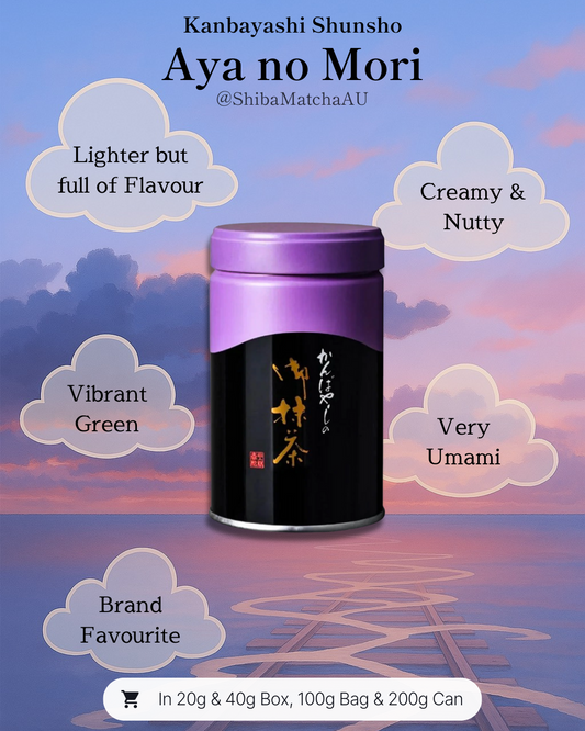 Aya no Mori  | Kanbayashi Shunsho - Ceremonial Grade Matcha