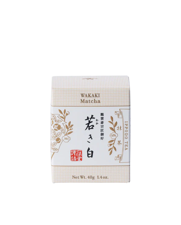 Wakaki-shiro 40g Box | Ippodo Tea - Ceremonial Grade Matcha