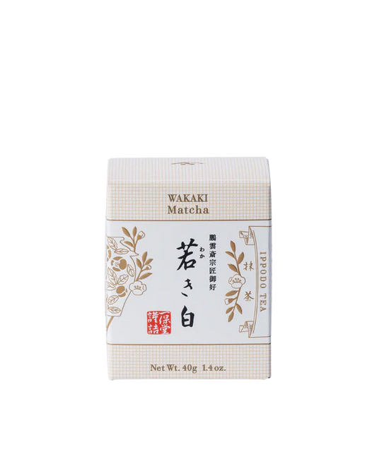 Wakaki-shiro 40g Box | Ippodo Tea - Ceremonial Grade Matcha